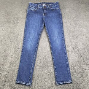 Mott & Bow Jeans Womens 27x30 Blue Stretch Skinny Denim Mid Rise Classic Fit